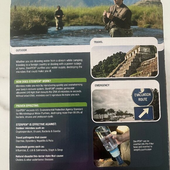 New SteriPEN Handheld UV Water Purifier - Picture 6 of 6